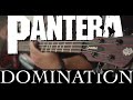 [BASS COVER] Pantera - Domination