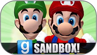 Gmod Sandbox Funny Moments: Giant Mario, Extreme Danger, Worst Map, Zoidberg Deaths, Dick Chocolate!