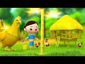 सुनेहरा बाँस मुर्गी का घर - Golden Bamboo Hen House Kahaniya | 3D Hindi Moral Stories JOJO TV Kids