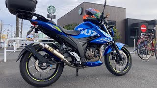 SUZUKI ジクサー250 ヨシムラフルエキ GP-MAGNUM 音量測定