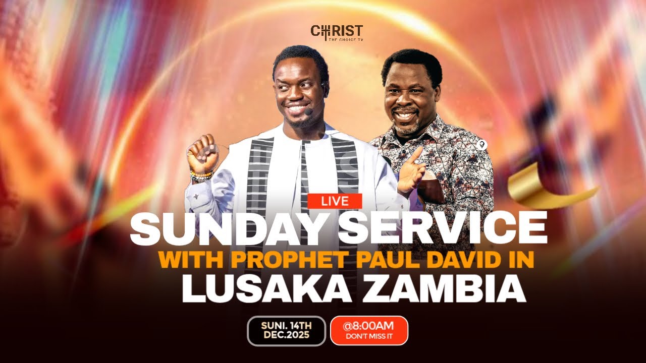 Live Sunday Service With Prophet Paul David Tbjoshualegacy