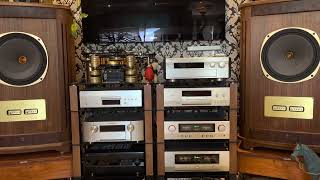 Tannoy Canterbury SE - Accuphase - System Deck ll - Shure cartridge - SME Tonearm Plays Dire Strait