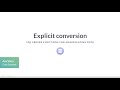 SQL Server Tutorial: Explicit conversion