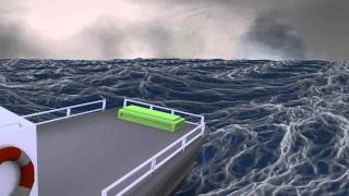 Boat Simulation with Waves