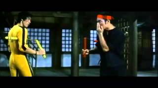 Bruce Lee vs Dan Inosanto - Nunchaku scene in Game of Death