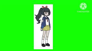 Snow And Belle Fuse In Green Screen (Her Name Is Snelle)