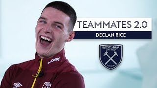 Declan Rice does HILARIOUS Robert Snodgrass impression! 😂| Declan Rice | West Ha