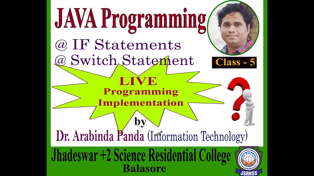 Decision Making Statements In JAVA - YouTube
