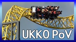 Ukko (Linnanmäki) front seat onride PoV