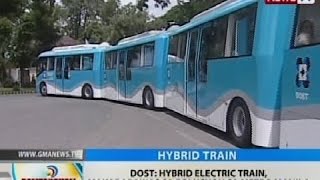 BT: DOST: Hybrid electric train, makababawas sa polusyon sa Metro Manila