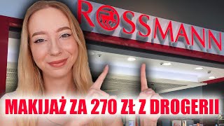 GENIALNY PODKŁAD I TANI KOREKTOR | MAKIJAŻ KOSMETYKAMI Z PROMOCJI W ROSSMANNIE | 1-16 SIERPNIA 2023