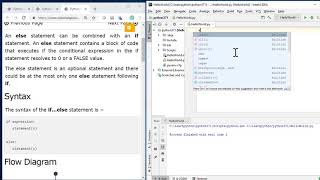 7. Python - Decision Making - if - else