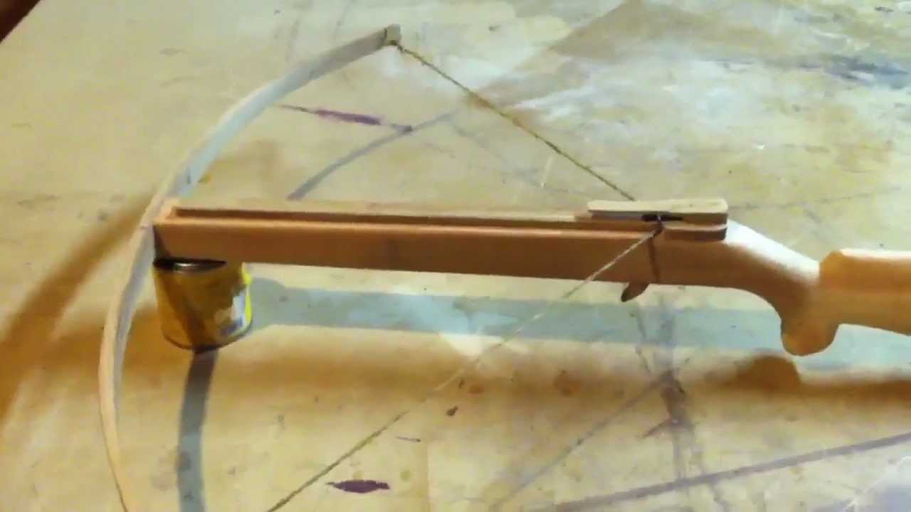 Homemade Hunting Crossbow