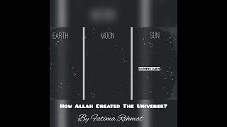 How Allah Created The Universe || kids islamic stories || muslim || NanooStudio