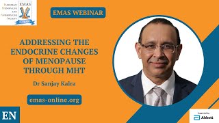 Addressing the endocrine changes of menopause through MHT | EMAS #webinar