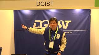 Dr Su Il In talked DGIST branding activities in 13th QS-APPLE