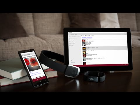 Audiobook Player for Windows 10 and Windows Phone 10 in English