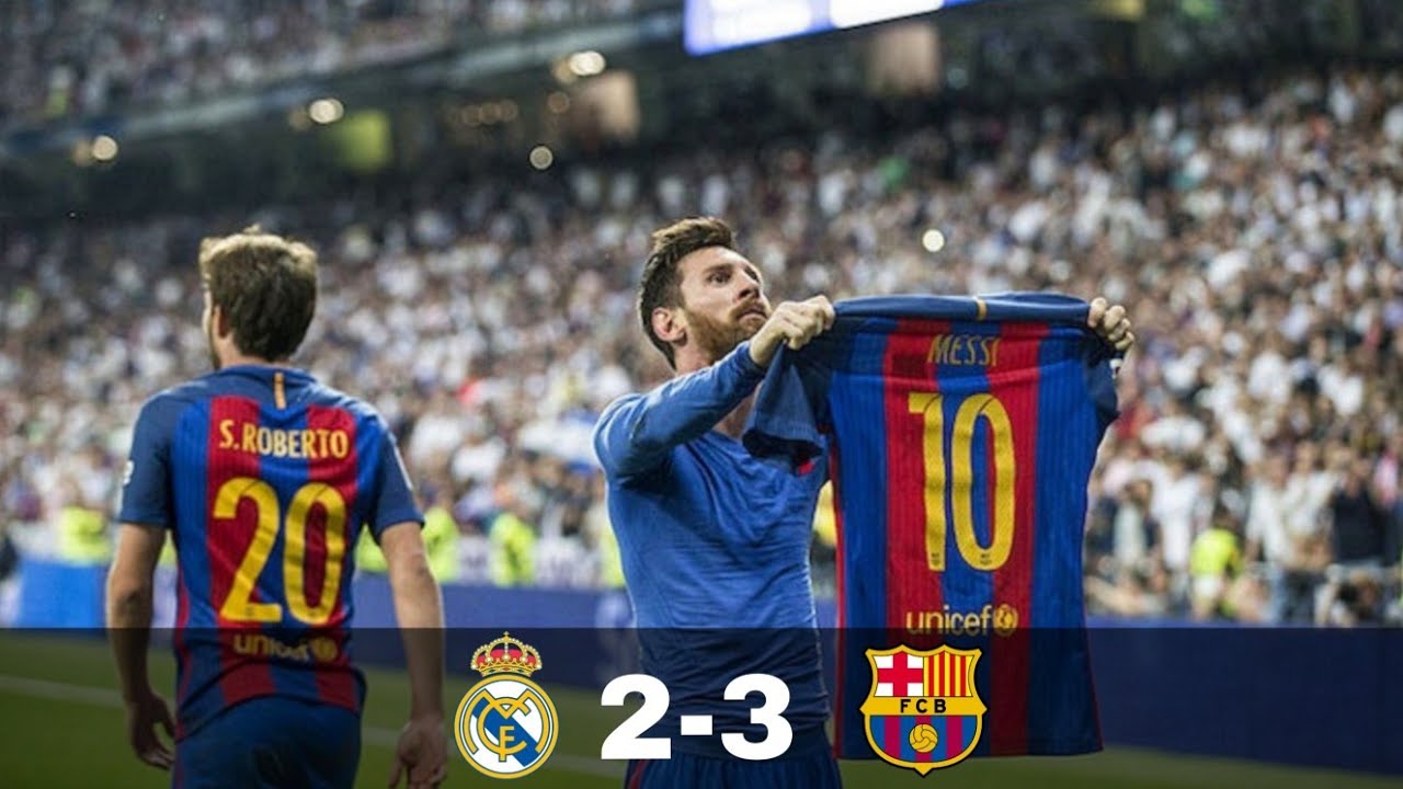 The Day Messi Silenced The Bernabeu Youtube