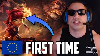 TYLER1'S FIRST ANNIE GAME IN EU MASTERS | TYLER1 EU