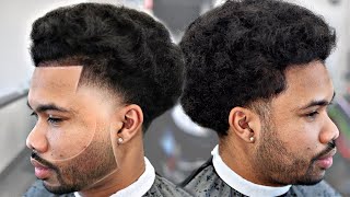 BARBER TUTORIAL: HIGH TAPER | BEARD FADE | CRISPY LINE UP