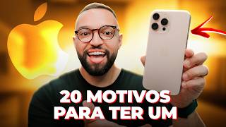 20 MOTIVOS para COMPRAR um iPHONE em vez do Android!