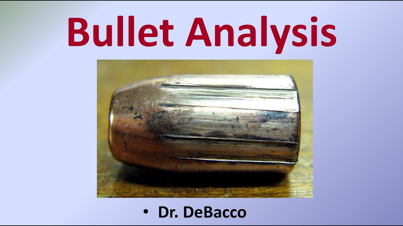 Bullet Analysis - YouTube