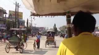 Damak Rikashaw Riding - Around Damak Bazar- Eastern Nepal