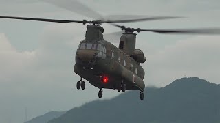 防府航空祭 ~幸せます防府北~ 陸自訓練飛行 CH-47×1