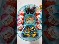 ASMR filling plater with  M&M🍫Skittles🍬kinderjoy🍫jellyace🍬😋 #shorts #asmr #sweets #viralvideo ❤🇰🇼