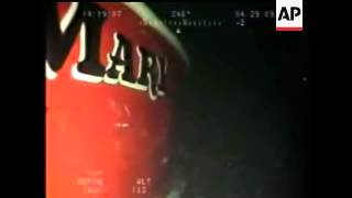 The Coast Guard has released video of the sunken Lady Mary. The ship vanished in March in waters nea