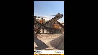 FABO | MCK-110 Mobile Hard Stone Crusher Plant | Turkey Manufacturing