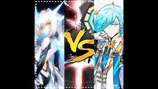 (Elsword ​Taiwan )Code: Sariel   VS   Richter