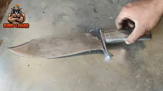 Knife Restoration 🗡️//DIY// #babulohar #knife Handle #restoration video
