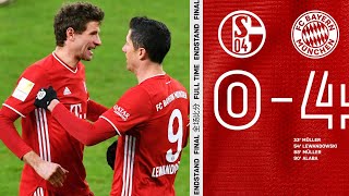 3 Kimmich Assists for Müller & Lewandowski | Highlights Schalke 04 vs. FC Bayern 0-4
