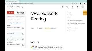 VPC Network Peering || #qwiklabs || #GSP193 || [With Explanation🗣️]
