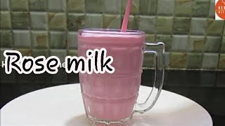 Rose milk செய்வது எப்படி?/ ரோஸ் மில்க்/Rose milk recipe in Tamil/how to do rose milk/summer recipe