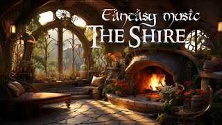 Cozy hobbit home, The Shire Ambience & Fantasy Music