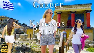 Knossos Palace 4K Walk - Crete, Greece