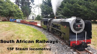 SAR 15F back in steam at Lang Gully Railway