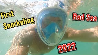 Red Sea - First snorkeling 2022 - OLi Travel