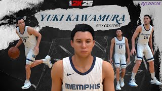 Yuki Kawamura Face Creation NBA 2K25