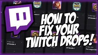 How to fix your Twitch Drops!