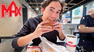 Trying MAX For The First Time! BEST BURGER IN SWEDEN!? (again)