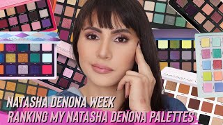 RANKING MY NATASHA DENONA PALETTE COLLECTION