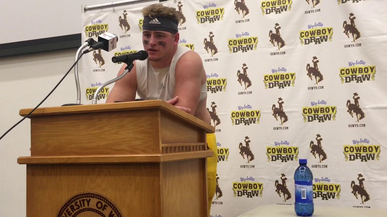 Wyoming’s Logan Wilson Talks Defense’s Performance Against Utah State ...