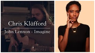 FIRST TIME REACTING TO | Chris Kalfford "Imagine" (JOHN LENNON COVER)