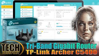TP-Link AC5400 Wireless Wi Fi Tri-Band Gigabit Router | Best Budget Gaming Router | AC5400 Setup