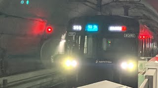 35G 相鉄新横浜線21000系21101F特急西高島平行き　羽沢横浜国大駅(SO-51)到着