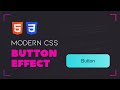 Modern CSS Button Hover Effect Without using Javascript - HTML & CSS Button Tutorial | Codably