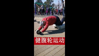 大肚腩的克星——健腹轮运动！The nemesis of the big belly - the abdominal wheel exercise!